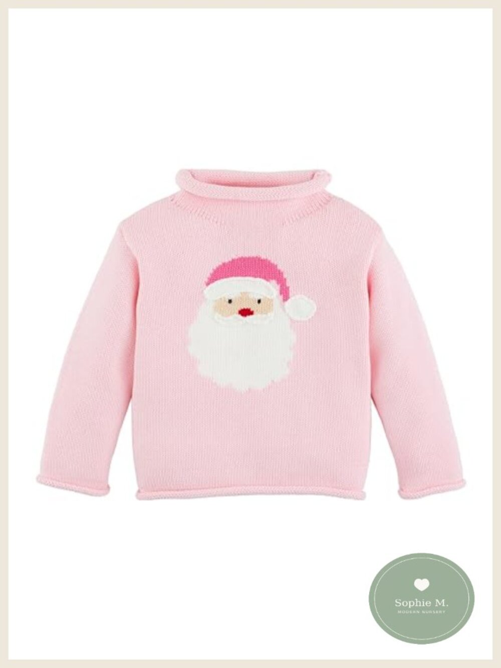 Toddler Rollneck Sweater Cotton Pullover Holiday